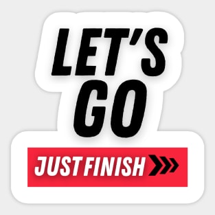 The Let's Go Collection Edit Sticker